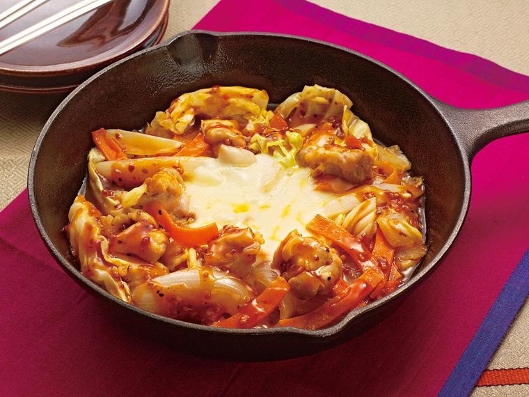 おかずキット　タッカルビ風炒め（産直鶏肉使用） 2人前