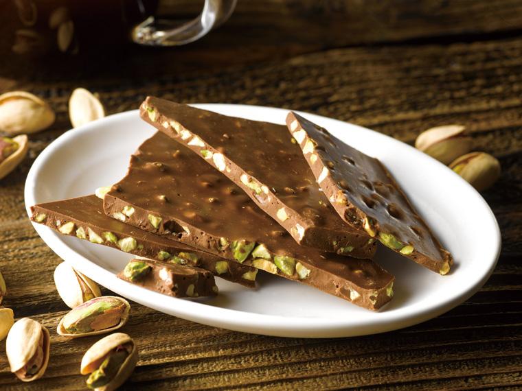 「ＭＯＴＨＥＲ」ピスタチオ割れチョコ 60g