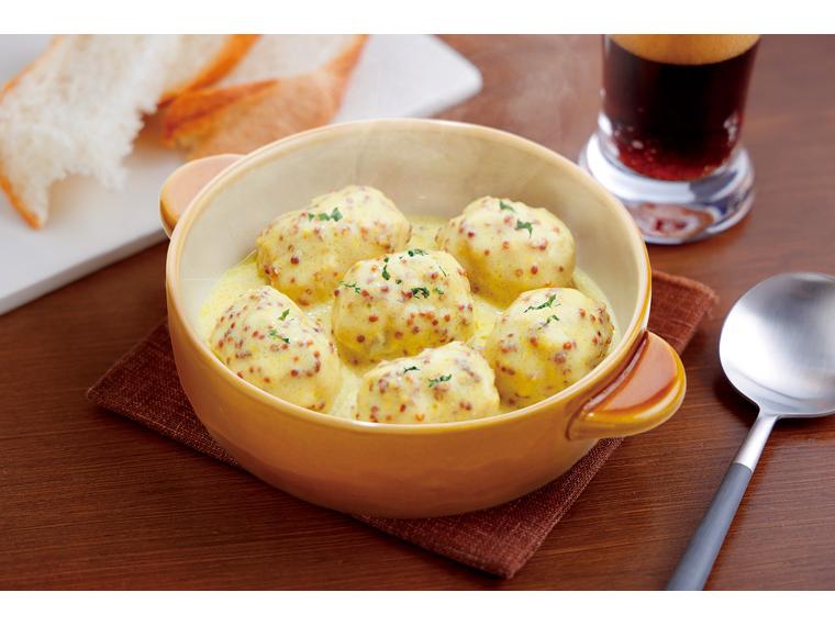 ドイツ風ミートボール（マスタードクリーム） 200g(固形量120g)