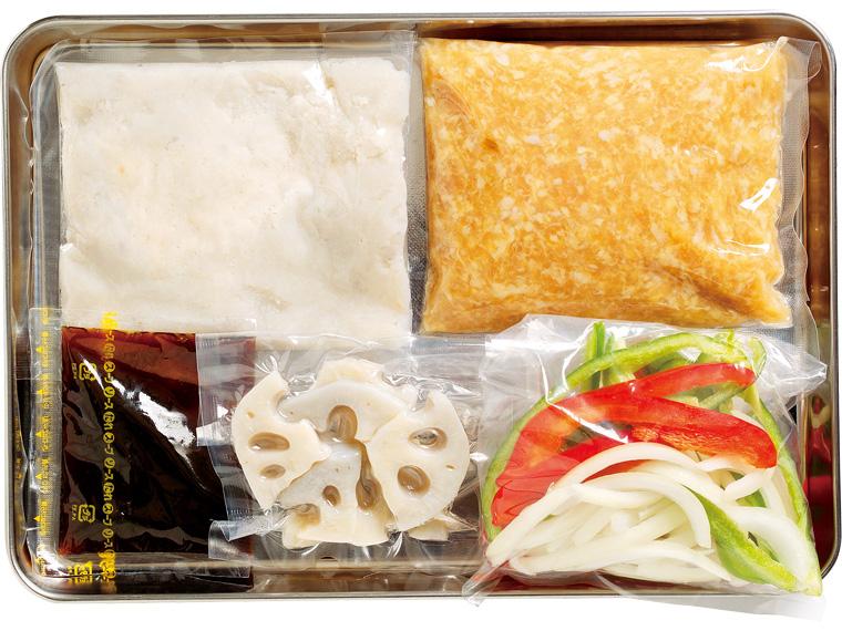 おかずキット　もちもちれんこんつくね 2人前