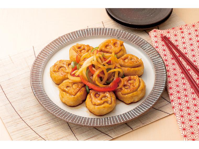 おかずキット　もちもちれんこんつくね 2人前