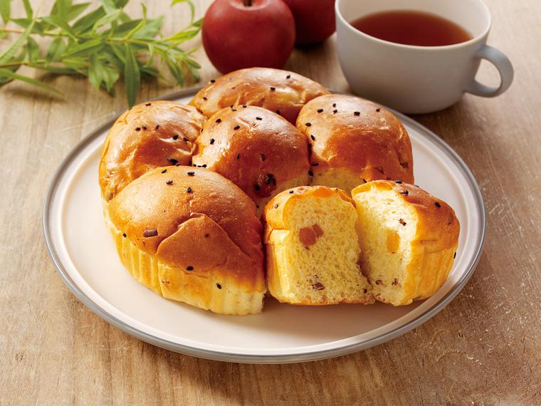 北海道産小麦　大地の恵みとりんごのパン 1個