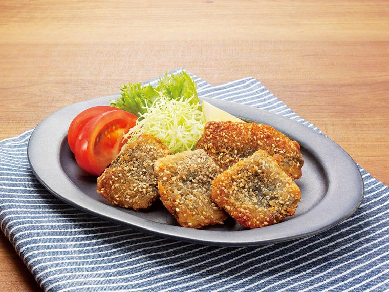 フライパンで簡単！ごま香るさんま揚げ 160g（7〜9個）