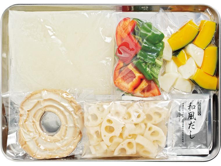 おかずキット　車麩とごろっと野菜のみぞれ煮 2〜3人前