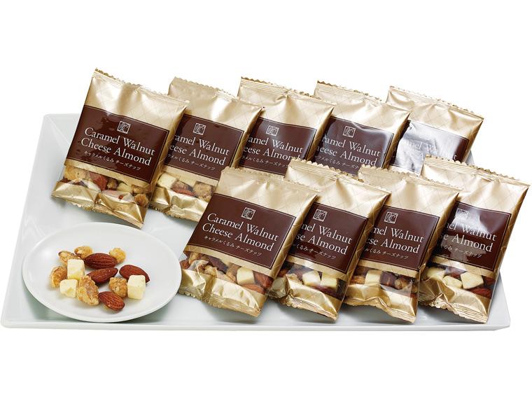 キャラメルくるみチーズナッツ 10g×10