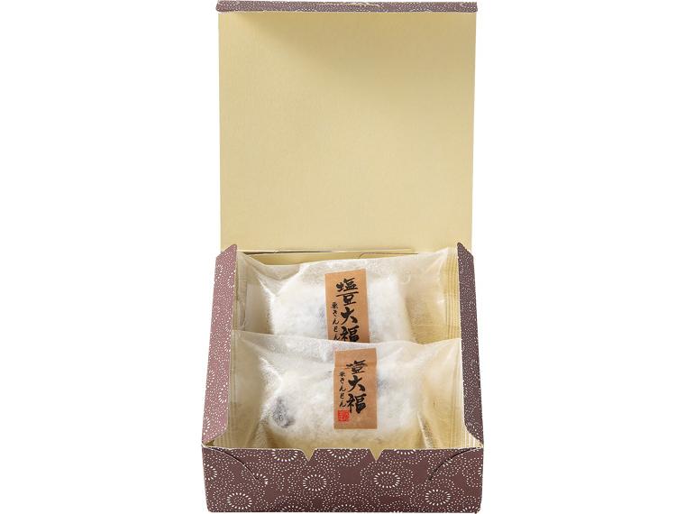 「戸田屋安吉」栗きんとん塩豆大福 2個