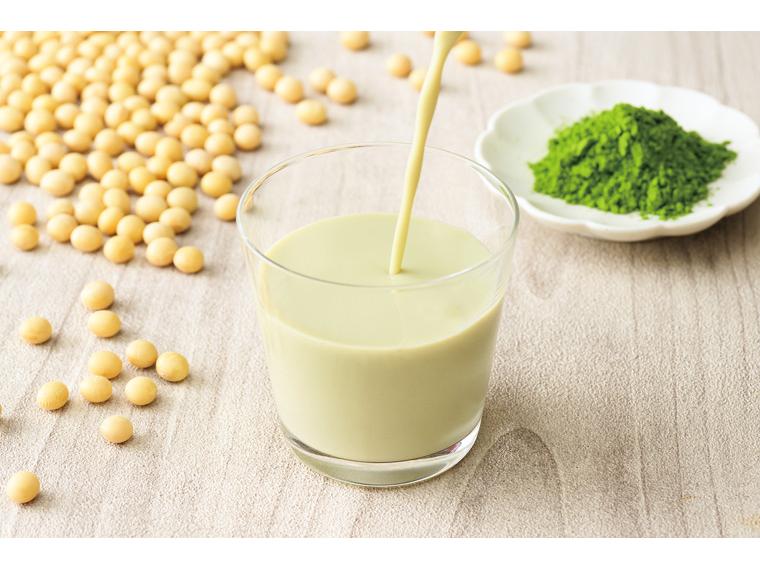 国産大豆の豆乳飲料　抹茶オレ 125ml×12
