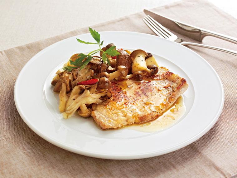 めぐみ米豚ローステキ・カツ用筋切り済（分包） 5枚500g