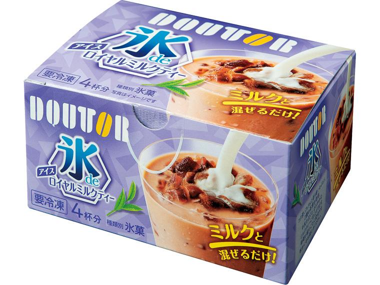 [数量限定184個（抽選）]ドトール氷ｄｅアイスロイヤルミルクティ 60g×4