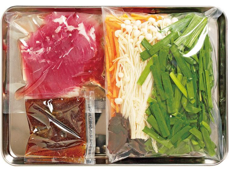 おかずキット　産直豚肉とニラの黒こしょう炒め ２人前