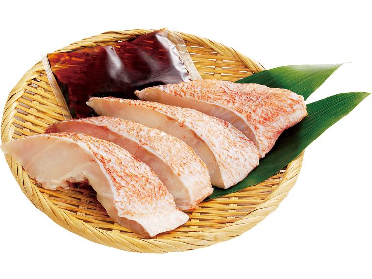 [数量限定600個（抽選）]脂がのった赤魚切身　煮付セット 4切240g・煮魚たれ100g