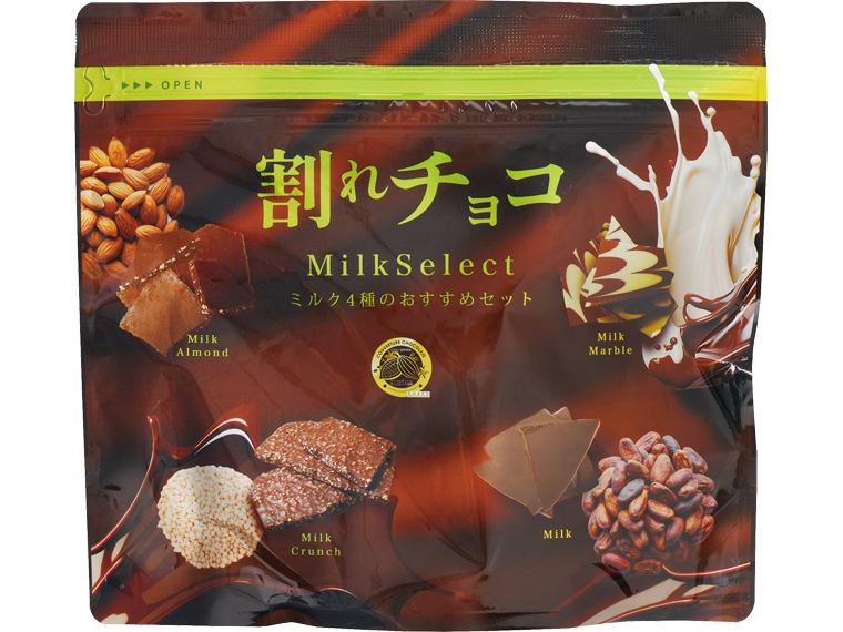 割れチョコミルク　4種のおすすめセット 200g