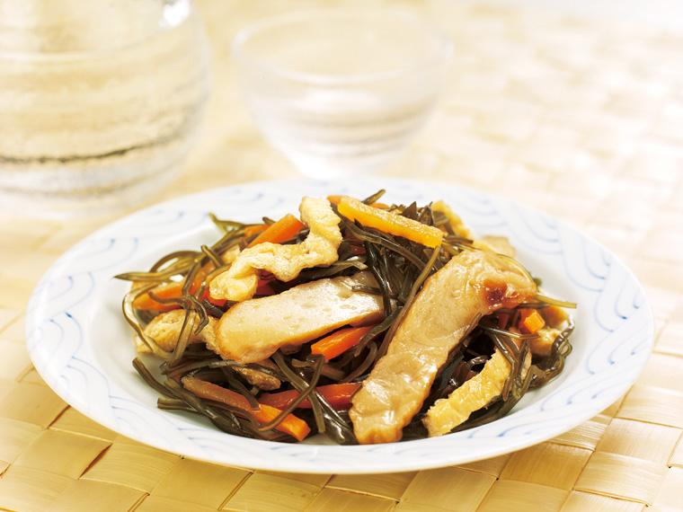 東都惣菜屋さん　さつま揚げと切り昆布の煮物 120g