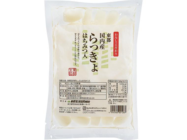 東都国内産らっきょはちみつ入 250g