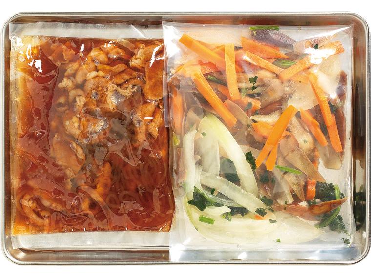 国産牛肉とささがきごぼうの柳川風セット