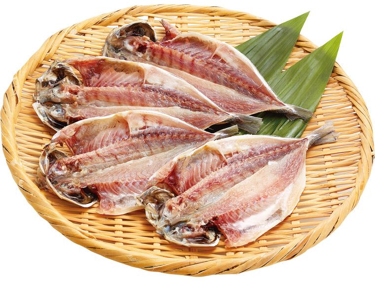 唐津産真あじの開き　４枚２８０ｇ　　　