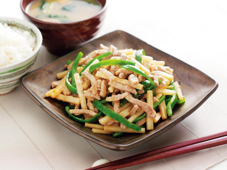 めぐみ米豚モモ細切（バラ凍結） 200g