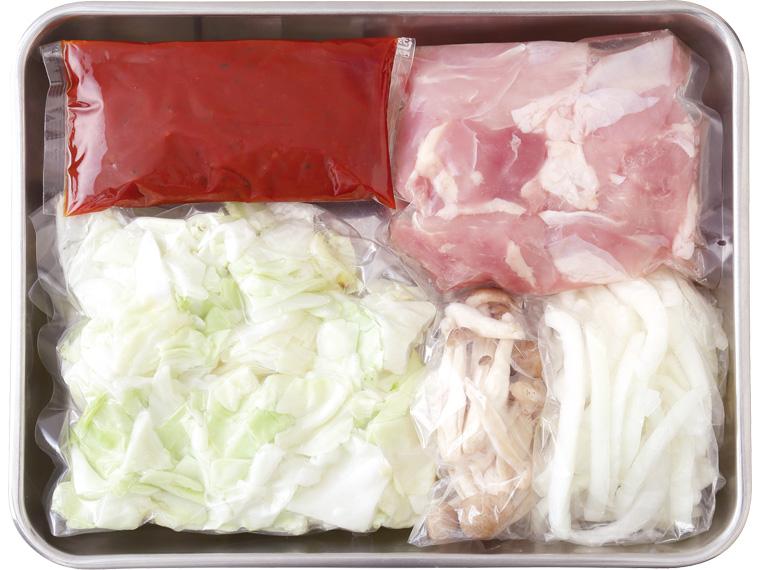 おかずキット　産直鶏肉とキャベツのトマト煮 2人前