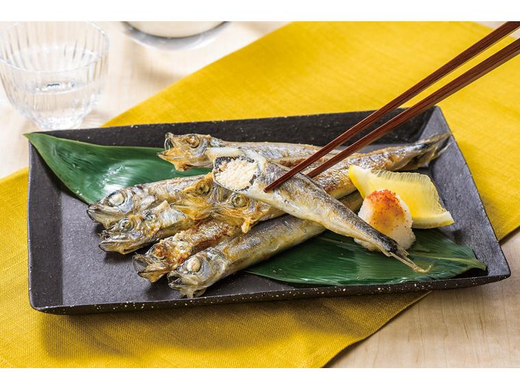 網干し造り　子持ちからふとししゃも 140g（9〜15尾）