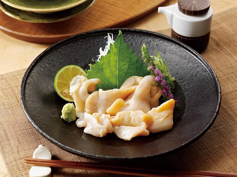 北海道産刺身用つぶ貝（白つぶ） 60g