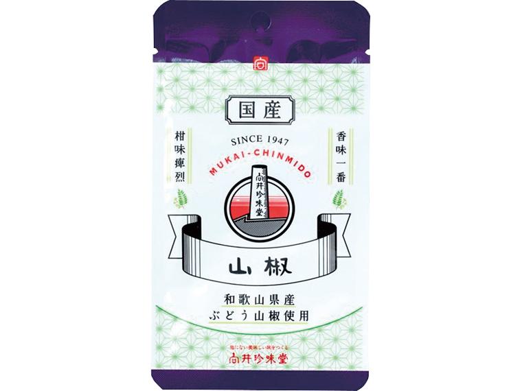 和歌山県産ぶどう山椒使用　山椒５ｇ　　
