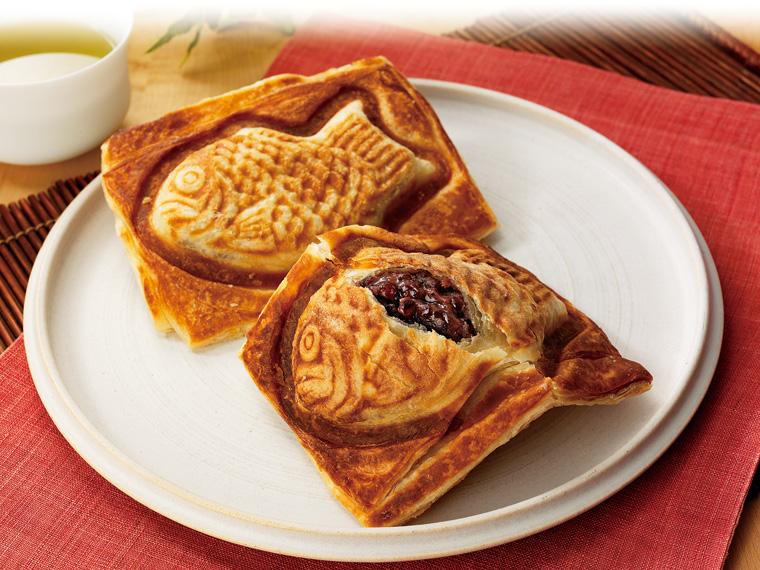 築地銀だこクロワッサンたい焼　あんこ 1個85g×2