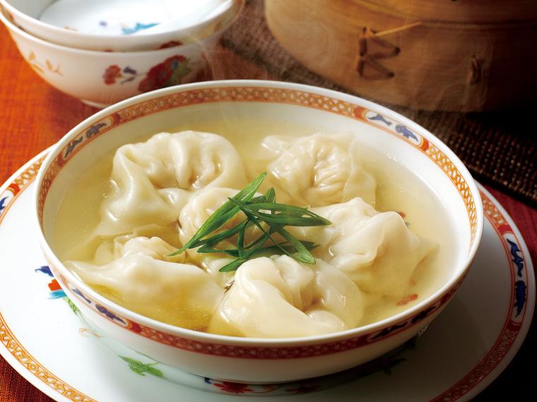 廖さんの手作り蝦雲呑おおつぶ 10個入り150g・スープ50g