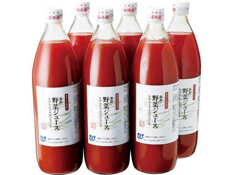 [数量限定62個（抽選）]東都野菜ジュース　９００ｍｌ×６ 900ml×6
