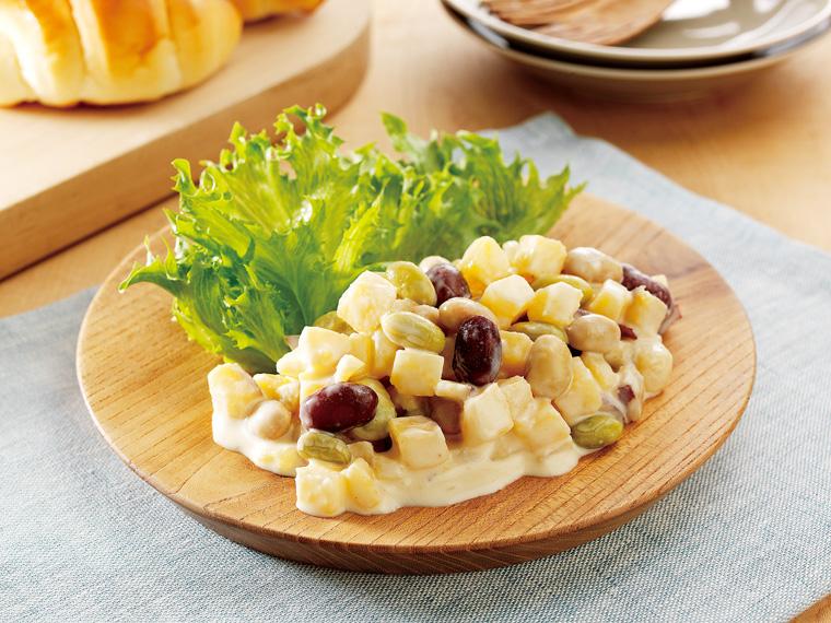 さつま芋と3種の豆サラダ 150g
