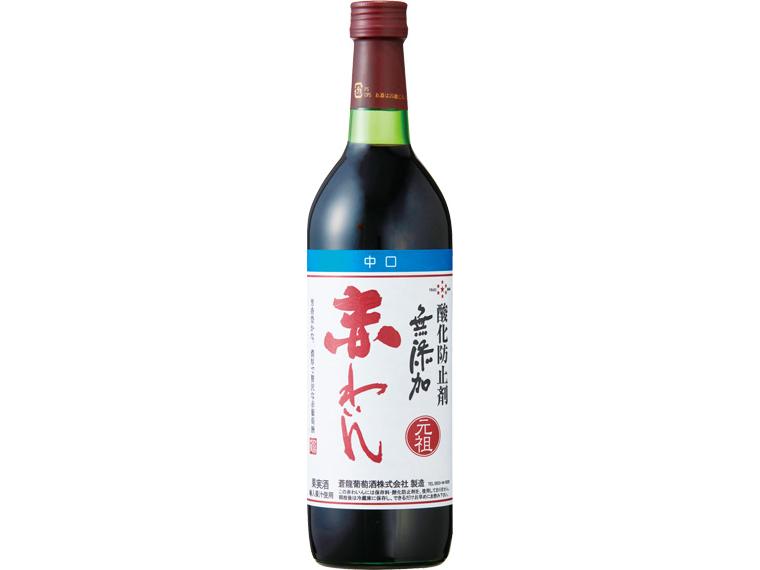 蒼龍　無添加赤わいん（中口） 720ml