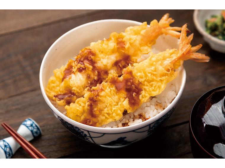 タレたっぷりえび天丼（6尾入） えび天ぷら150ｇ・たれ30ｇ×3
