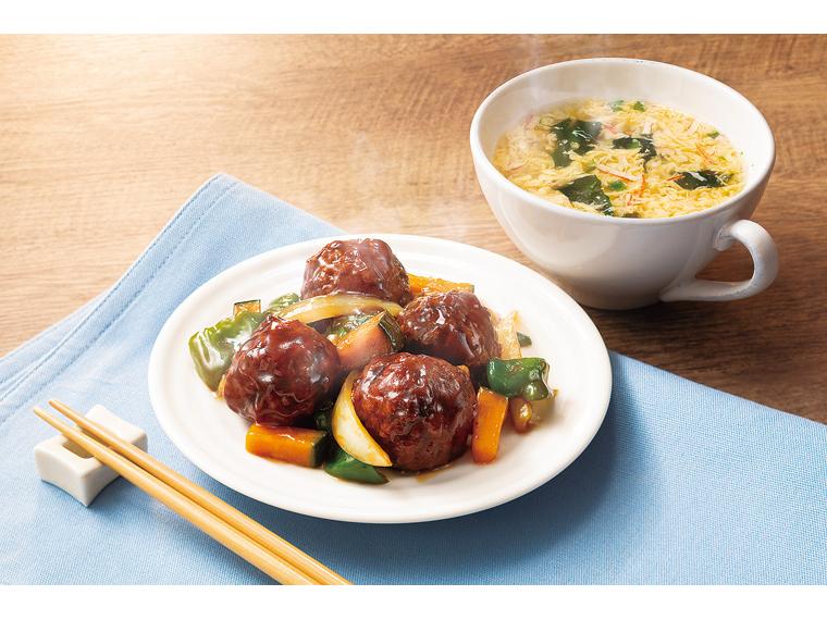 肉だんご　黒酢あんかけ 273g（4個×2）