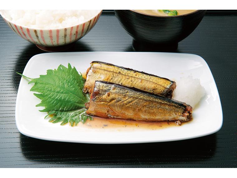 骨までやわらかさんまの煮付 75g×2