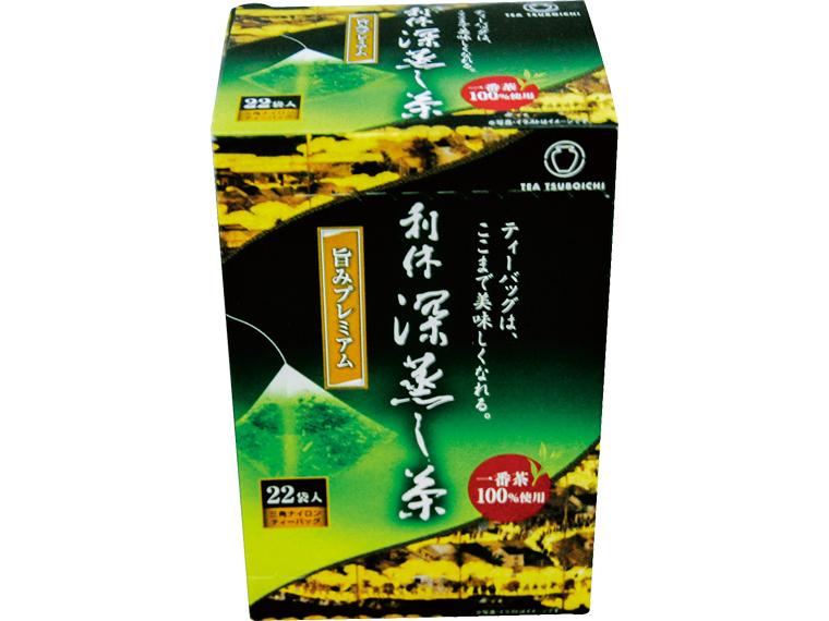利休　深蒸し茶（ティーバッグ） 1.8g×22袋
