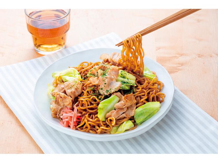 東都北海道産小麦焼そば（液体ソース付） めん150g×3・ソース26g×3