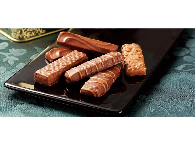 ルーブリアン　ピアノ缶 4種20個(ココアサブレ5個、アーモンドサブレ5個、ピアチョコレート5個、チョコレートウエハース5個)