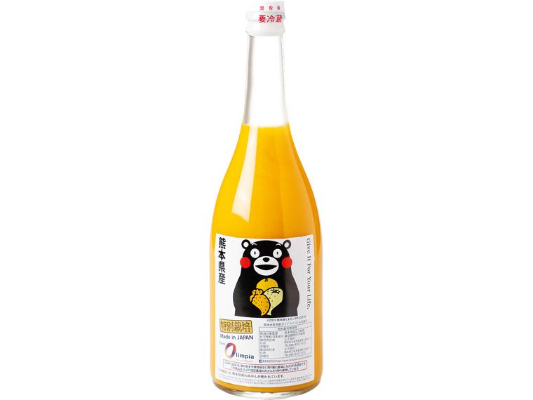 熊本県産特別栽培温州みかんジュース（ストレート） 720ml