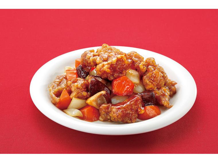 陳建一赤坂四川飯店監修　黒酢の酢豚セット 揚げ豚肉100g・たれ80g