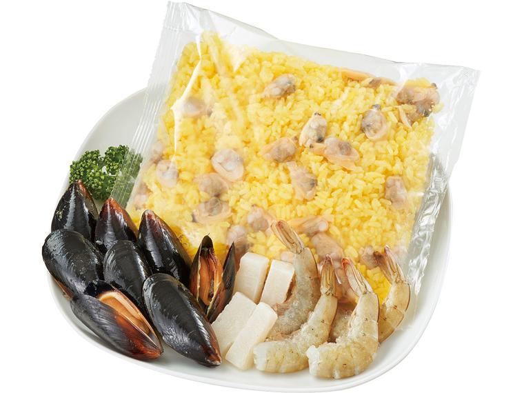 パエリアセット 755g(サフランライス545g、具材210g)