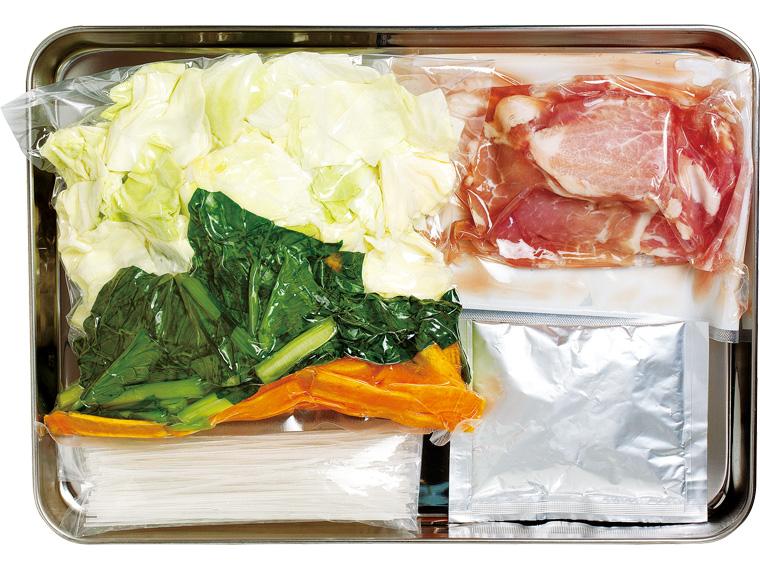 おかずキット　豚肉と春雨の甘辛みそ炒め(産直豚肉使用) 2人前