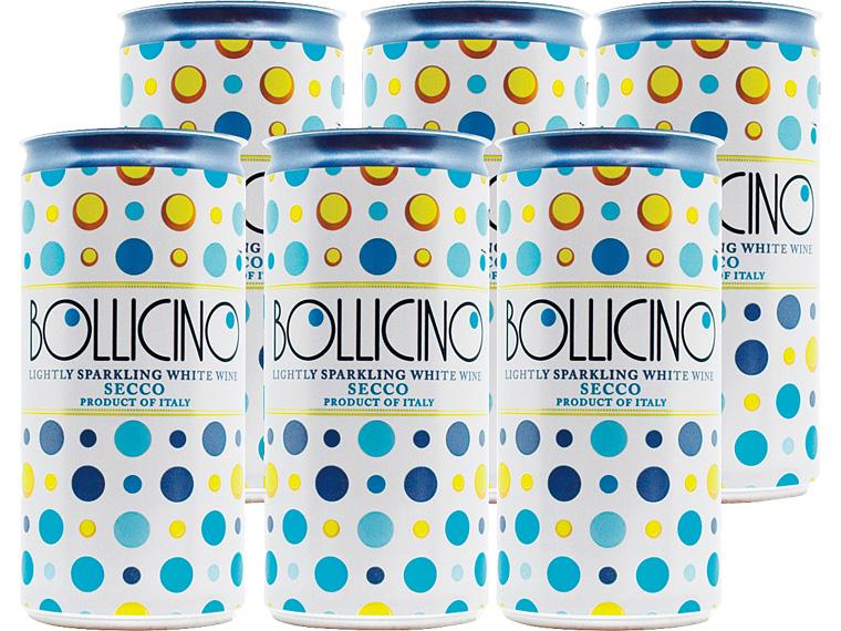 ドネリ　ボッリチーノ　フリッツァンテ・ビアンコ（白） 200ml×6