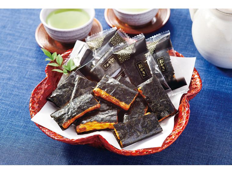 有明産　海苔屋のおかき 100g(個包装込)