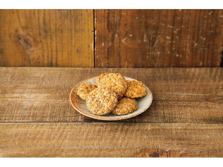 有機玄米ポン菓子　黒胡麻きなこ味 30g