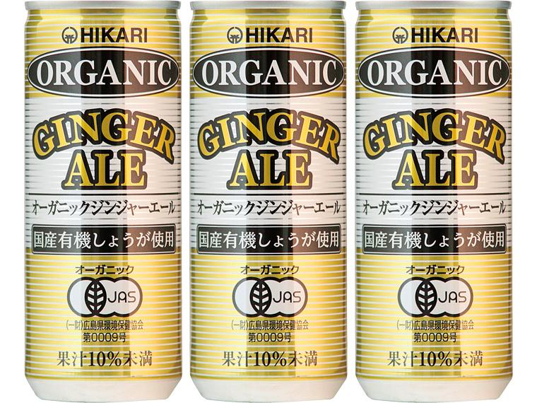 オーガニックジンジャーエール 250ml×3