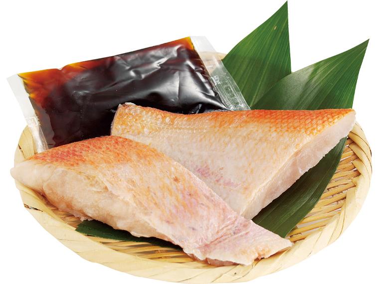 金目鯛煮付用切身（たれ付） 2切120g・たれ60g