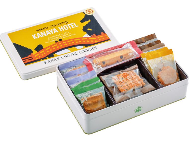 金谷ホテルクッキース　神橋缶 17枚入(15袋)