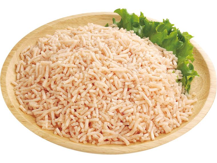 秋川牧園の若鶏ムネミンチ（挽肉）バラ凍結 300g