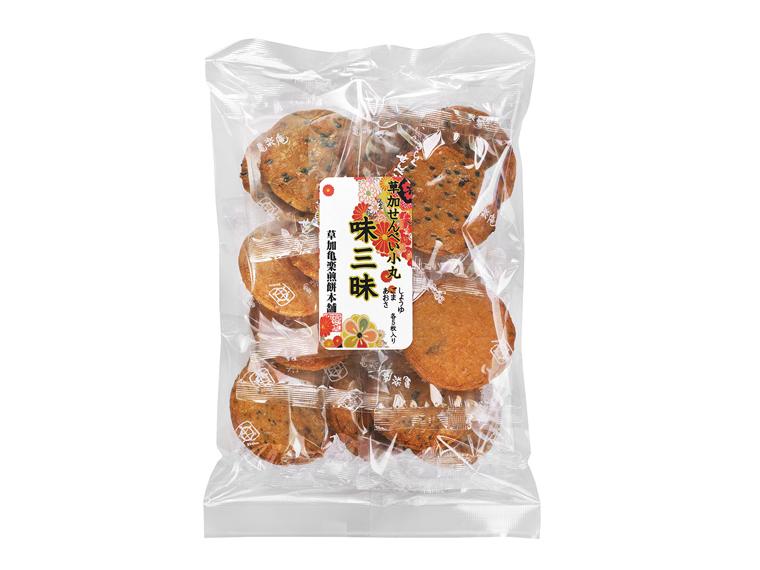 草加せんべい小丸　味三昧 3種×5