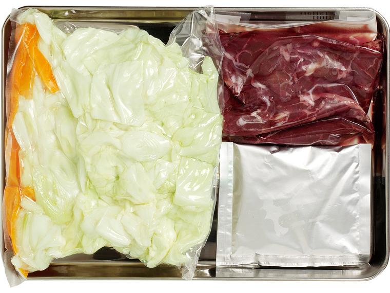 おかずキット　牛肉と野菜たっぷりすき煮風(産直牛肉使用) 2人前