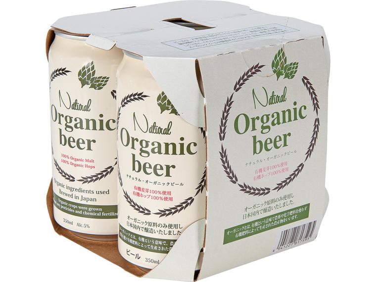ナチュラル・オーガニックビール 350ml×4